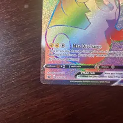 2020 POKEMON MORPEKO VMAX 204/202 RAINBOW SECRET RARE SWORD & SHIELD WOW NM - Image 5