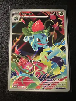 Ivysaur Illustration Rare 134/132 - Pokemon TCG Mega Evolutions Near Mint - Image 1