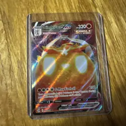 Cinderace VMAX 045/264 Full Art Ultra Rare SWSH Fusion Strike Pokemon TCG LP - Image 1