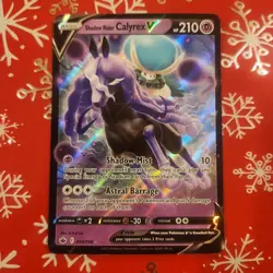 Shadow Rider Calyrex V 074/198 Chilling Reign Pokemon Card NM - Image 1