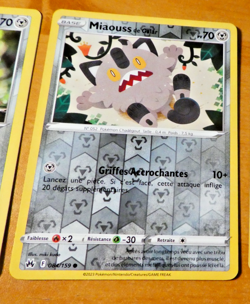 POKEMON ZENITH SUPREME FRANCAISE CARD REVERSE HOLO CARTE 084/159 FR NM 2023 - Image 1