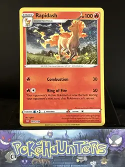 Pokemon Card Rapidash 005/034 Holo English Charizard Deck Classic Collection NM - Image 1