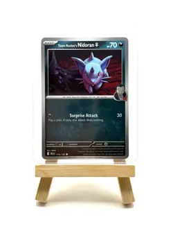 Team Rocket's Nidoran #114/182 SV Destined Rivals Common Pokemon 2025 TCG Card - Image 1