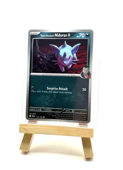 Team Rocket's Nidoran #114/182 SV Destined Rivals Common Pokemon 2025 TCG Card - Image 2