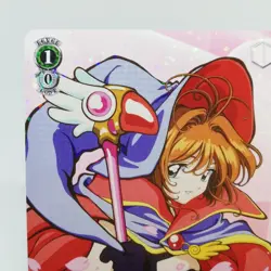 CCS/W113-029 R Sakura Kinomoto Cardcaptor Sakura Weiss Schwarz Holo Card CLAMP - Image 2