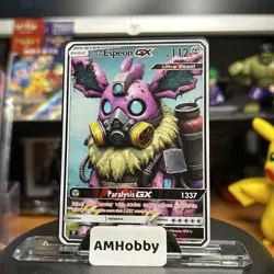Mending Clown Fan Art Card Toxic Series - Espeon - Image 1