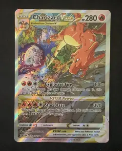 Charizard VSTAR SWSH262 SWSH: Sword & Shield Black Star Promo Card Holo NM - Image 1