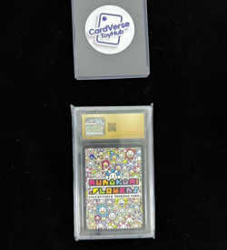 CGC Golden 10 Takashi Murakami Trading Card World Earth UR TCB-034 108 Flowers - Image 2