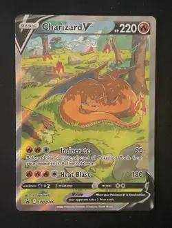 Charizard V SWSH260 Pokemon TCG Sword & Shield Black Star Promo Card NM - Image 1