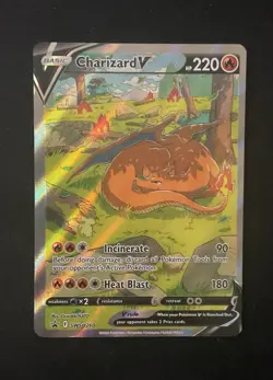 Charizard V SWSH260 Pokemon TCG Sword & Shield Black Star Promo Card NM - Image 1