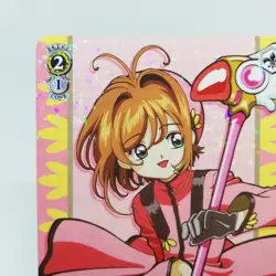 CCS/W113-008 R Sakura Kinomoto Cardcaptor Sakura Weiss Schwarz Holo Card CLAMP - Image 2