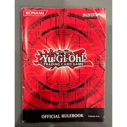 Yu-Gi-Oh Trading Card Game Official Handbook English Version 8.0 1996 EUC - Image 1