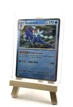 Pokemon Rare Holo Foil Quaquaval Card SVI 054/198 Scarlet Violet - Image 2