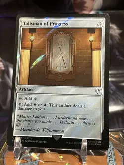 MTG | Talisman of Progress (⚡Surge Foil⚡) [FINAL FANTASY] - Image 1