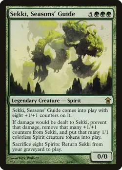 MTG - Sekki, Seasons' Guide - Saviors of Kamigawa - Magic the Gathering - Image 1