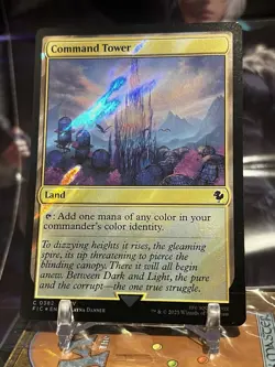 MTG | Command Tower (0382) (⚡Surge Foil⚡) [FINAL FANTASY] - Image 1