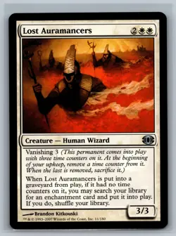 Magic The Gathering Future Sight Lost Auramancers #11/180 MTG TCG CCG - Image 1