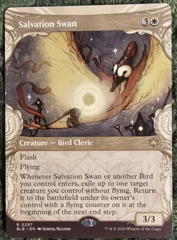 ✨Salvation Swan✨ MTG | Bloomburrow | Showcase | NM/M | R 0297 - Image 1