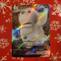 Galarian Darmanitan VMAX 037/185 Holo Ultra Rare Vivid Voltage Pokemon TCG 2020 - Image 1