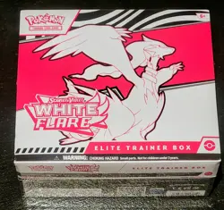 Pokemon TCG White Flare Elite Trainer Box ETB Brand New Factory Sealed - Image 1