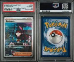 Cassiopeia 094/064 Sv: Shrouded Fable Holo Pokemon PSA 10 Gem Mint - Image 2
