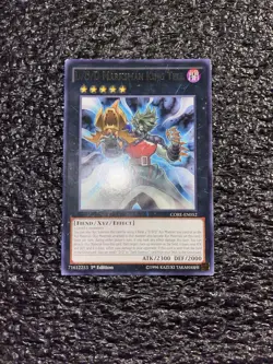 Yugioh! D/D/D Marksman King Tell CORE-EN052 Rare 1st Edition Light Play - Image 1