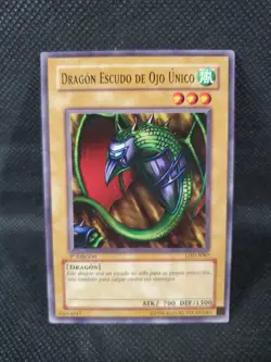 Spanish One-Eyed Shield Dragon LDD-S087 NM-VLP TCG yugioh 1st Edition Card - Image 1