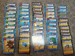 61+ Bandai 1999 Digimon LP Cards Digi-Battle BO Booster Set Cards - Image 1