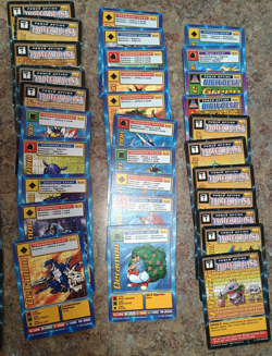 61+ Bandai 1999 Digimon LP Cards Digi-Battle BO Booster Set Cards - Image 3