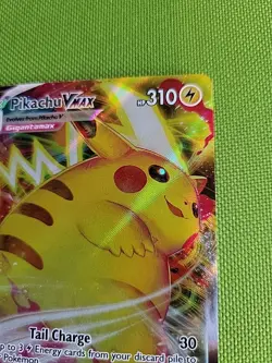 Pikachu Vmax Swsh286 Black Star Promo Holo Pokemon Card 2023 - Image 5