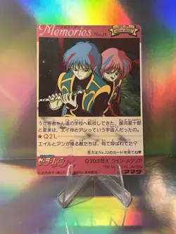 Sailor Moon R- Vintage Prism Holographic Sticker Trading Card - Image 2