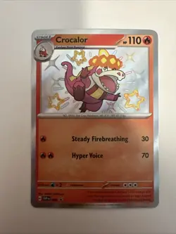 Crocalor 080 Sv: Scarlet & Violet Promo Cards Holo - Image 1