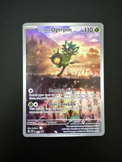 Teal Mask Ogerpon 123 Sv: Scarlet & Violet Promo Cards Holo - Image 1