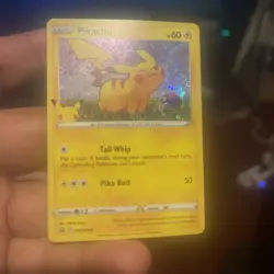 Pikachu (SWSH039) (General Mills Promo) Miscellaneous Cards​ - Near Mint Holofoi - Image 2