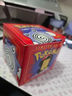 23K Gold Plated POLIWHIRL Pokemon Trading Card 1999 Burger King PokeBall SEALED - Image 4
