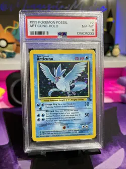 Pokemon TCG Articuno Fossil Holo Unlimited Rare Card 2/62 - Image 1