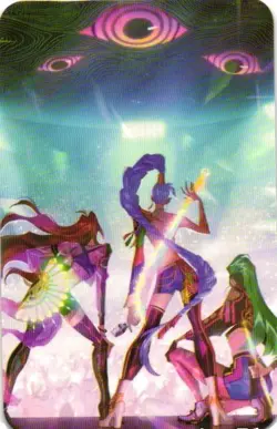 RUMI MIRA ZOEY BATTLE KPOP DEMON HUNTERS The Kpop Star Lomo Collectible Card - Image 2