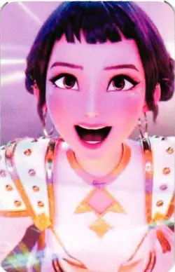 ZOEY HUNTR/X KPOP DEMON HUNTERS The Kpop Star Collectible Card - Image 1