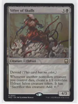 #203 Sifter of Skulls 2024 Modern Horizons 3 Commander Rare - Image 1