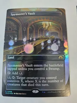 MTG - Spymaster's Vault Borderless FOIL - Modern Horizons 3 - Image 1