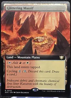 Glittering Massif #42 Commander: Edge of Eternities Reg. Ext. Art R *Buy 2 Get 1 - Image 1