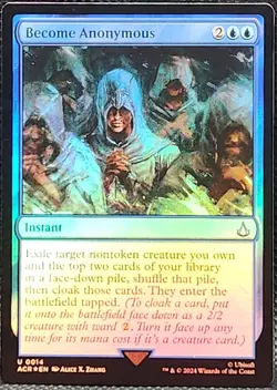 Become Anonymous #0014Assassin's Creed Foil Uncommon *Buy 2 Get 1 - Image 1