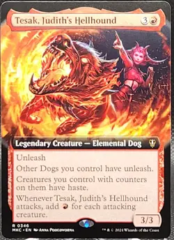 Tesak, Judith's Hellhound #346 Murder at Karlov Manor Regular *Buy 2 Get 1 - Image 1