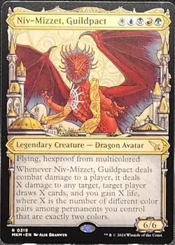 Niv-Mizzet, Guildpact #0319 Murder at Karlov Manor Showcase Regular *Buy 2 Get 1 - Image 1