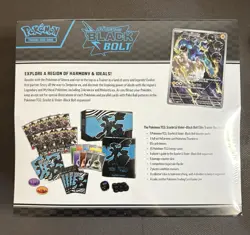 Pokemon TCG Scarlet & Violet Black Bolt ETB Factory Sealed Ships Fast and Safe - Image 3
