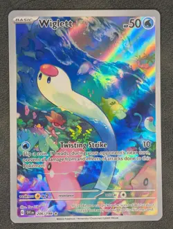 Wiglett 206/198 Pokemon TCG Illustration Rare SV01: Scarlet & Violet Near Mint - Image 1