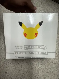 Pokemon TCG: 25th Anniversary Celebrations Elite Trainer Box (2021) 820650809439 - Image 1