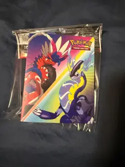 Scarlet & Violet Pokemon TCG Mini Portfolio Binder *No Booster Pack* - Image 1