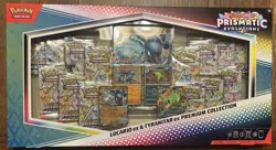 Pokemon TCG Prismatic Evolutions Lucario EX and Tyranitar EX Collection SEALED - Image 1