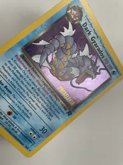 Pokemon TCG Dark Gyarados PRERELEASE 08/82 Team Rocket WOTC Promo Holo - Image 1